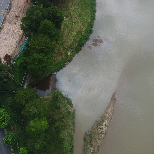Aerial photography of the disc